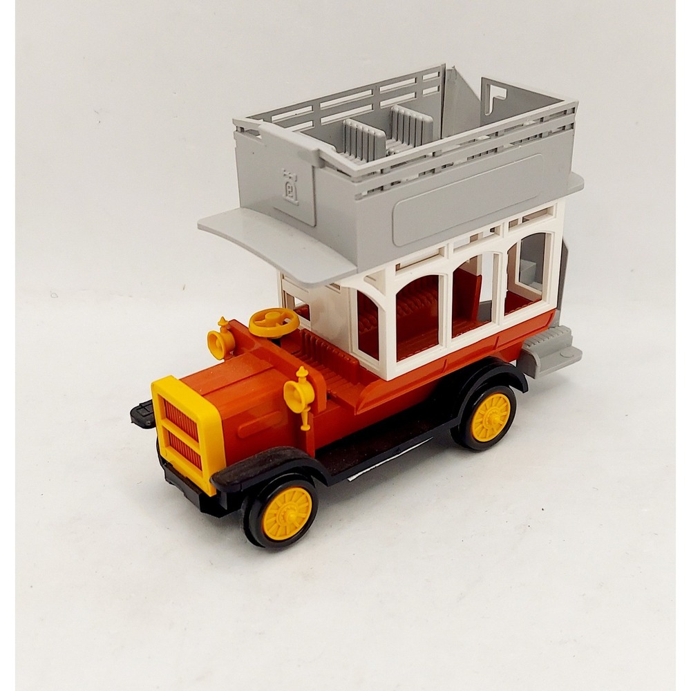 Lehmann Gnomy Double Decker #963 Western Germany Friction Toy